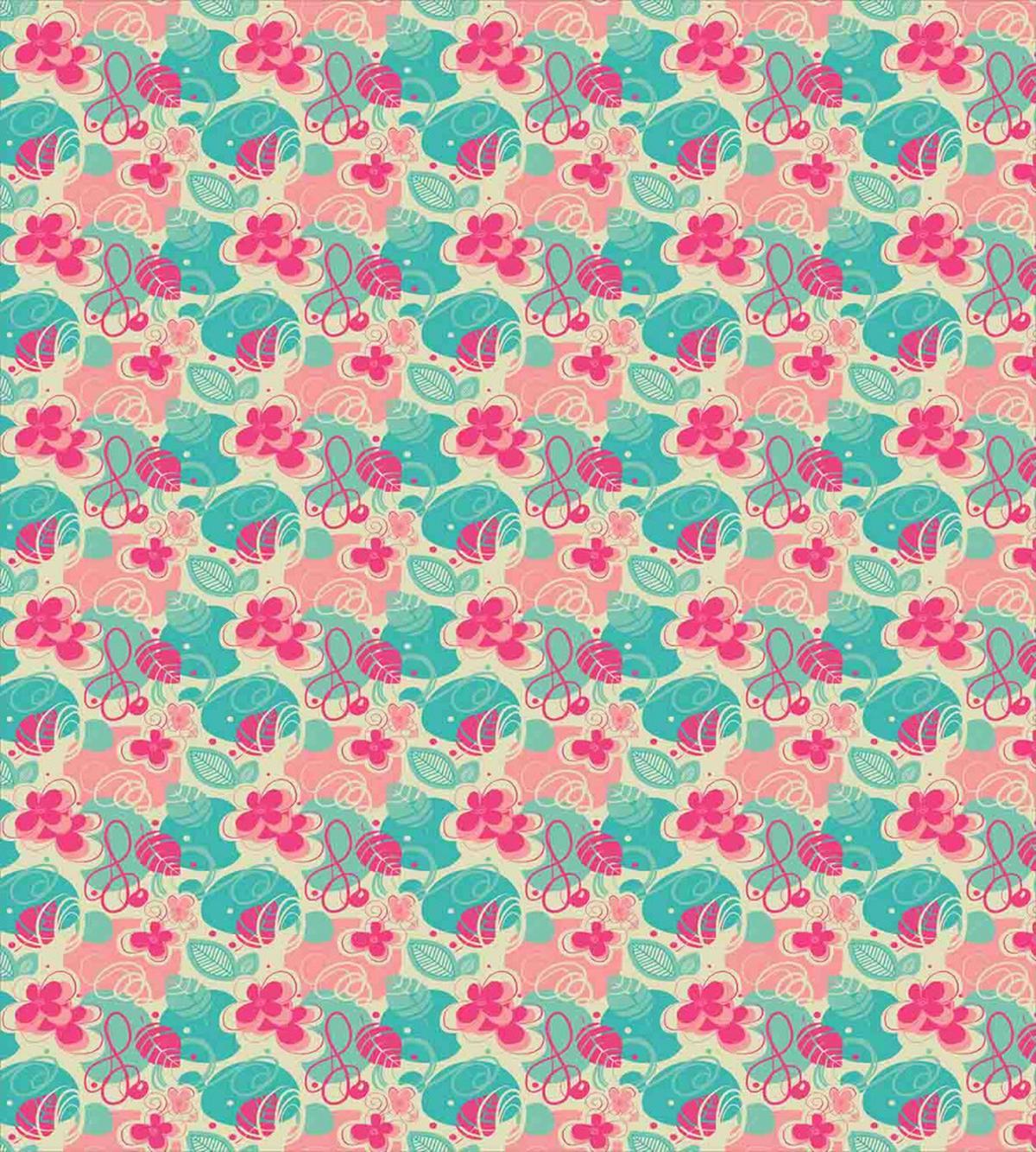 Doodle Foliage Leaves — Pattern