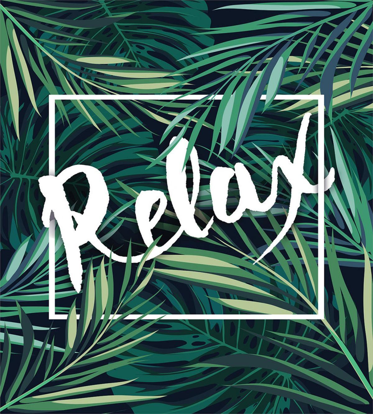 Hawaiian Fern Leaves Design — Pattern