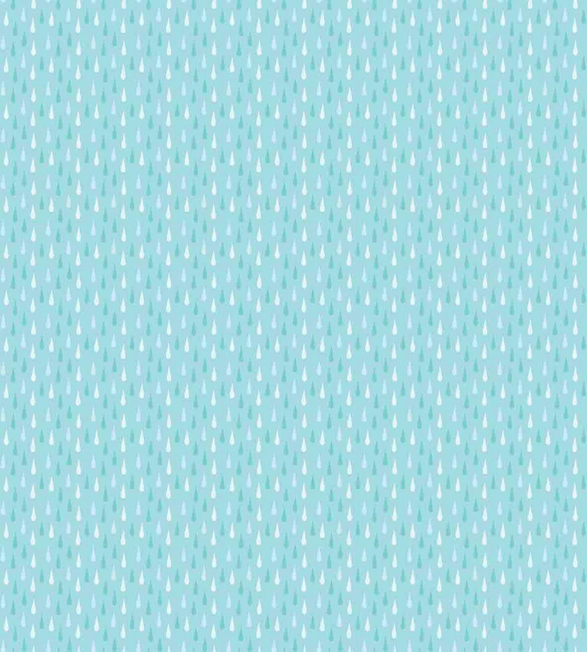 Raindrops Fall Season Art — Pattern
