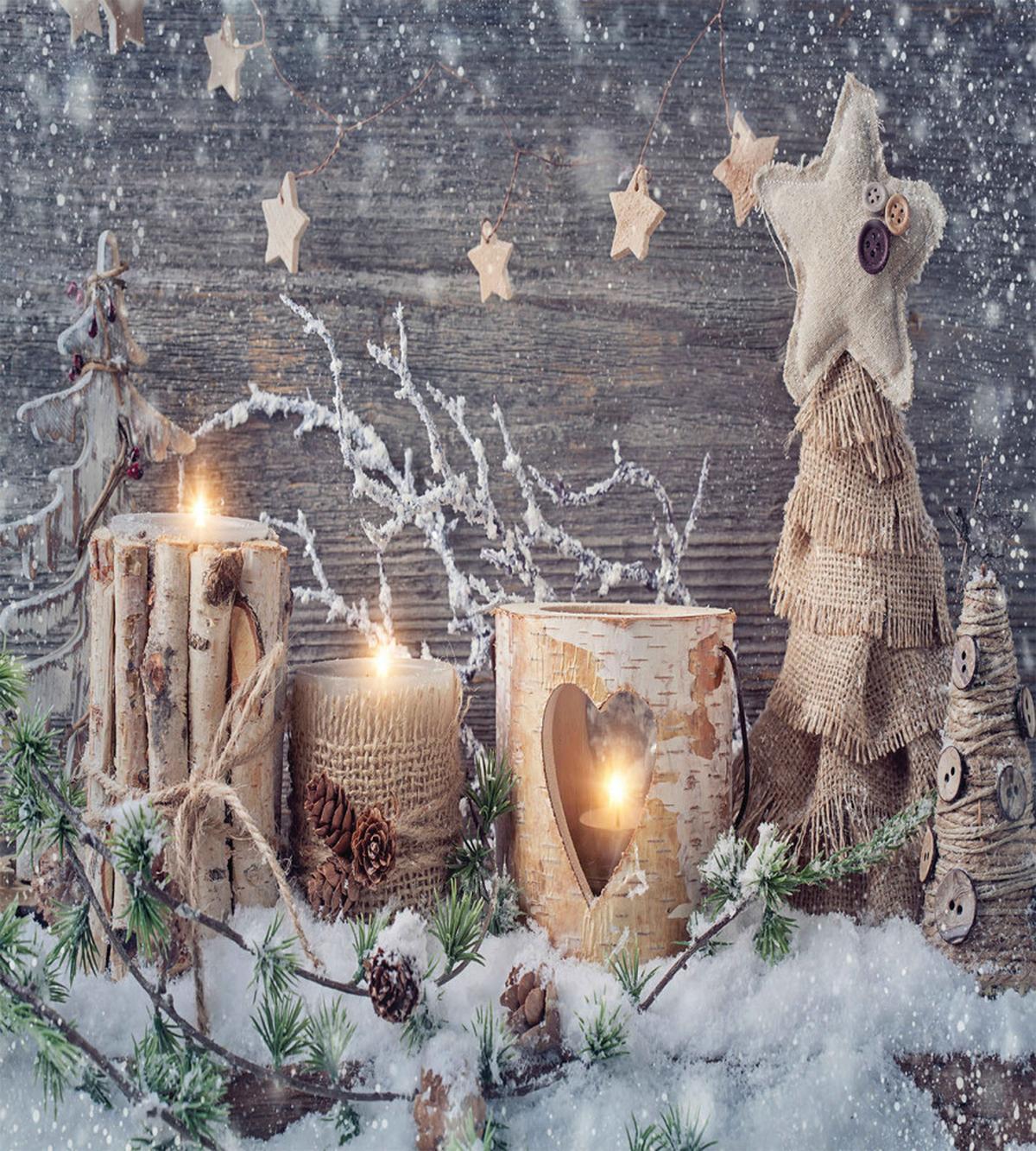 Candle Winter Holiday — Pattern