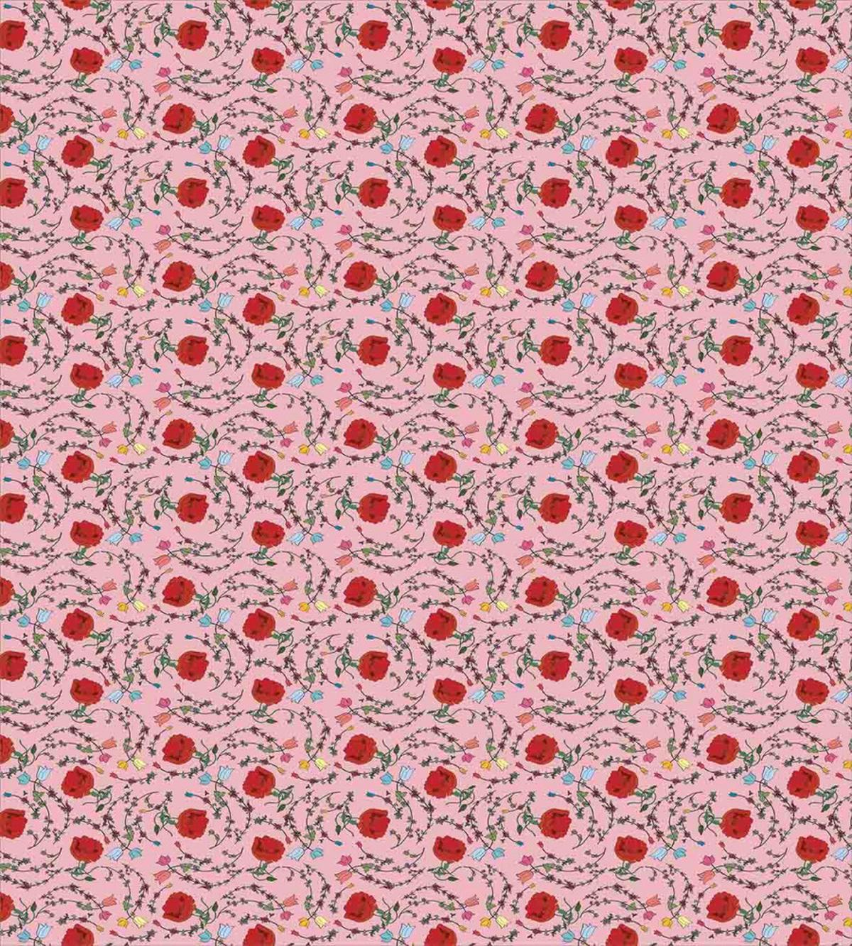 Colorful Blooms Flowers — Pattern