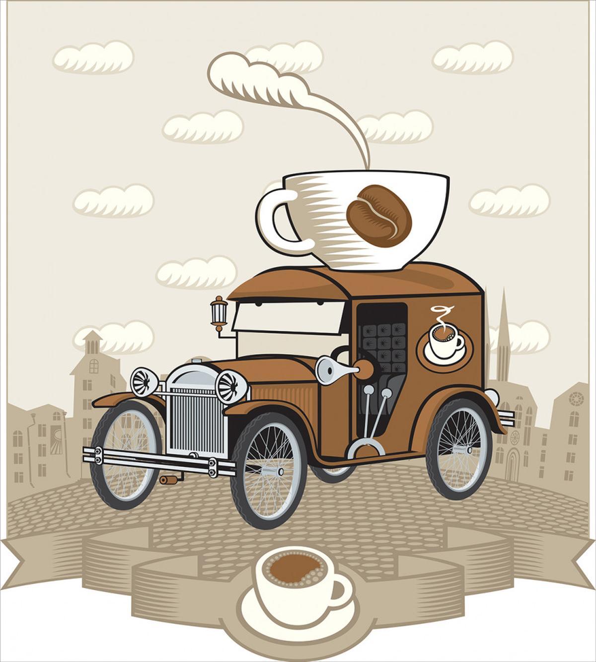 Old Fashioned Ride Coffee — Pattern