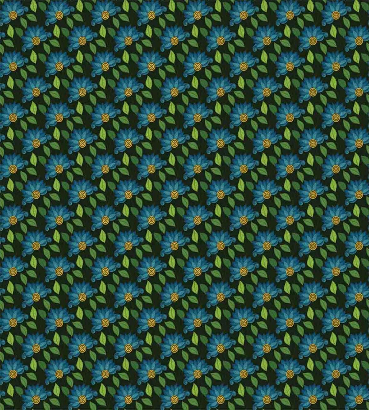 Petals on Dark — Pattern