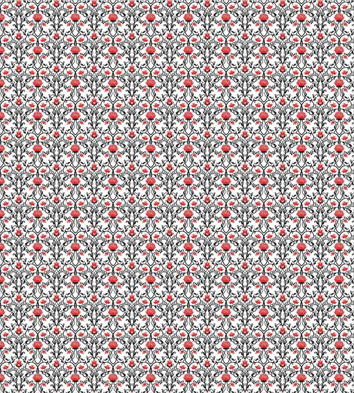 Rococo Tulip Bloom — Pattern