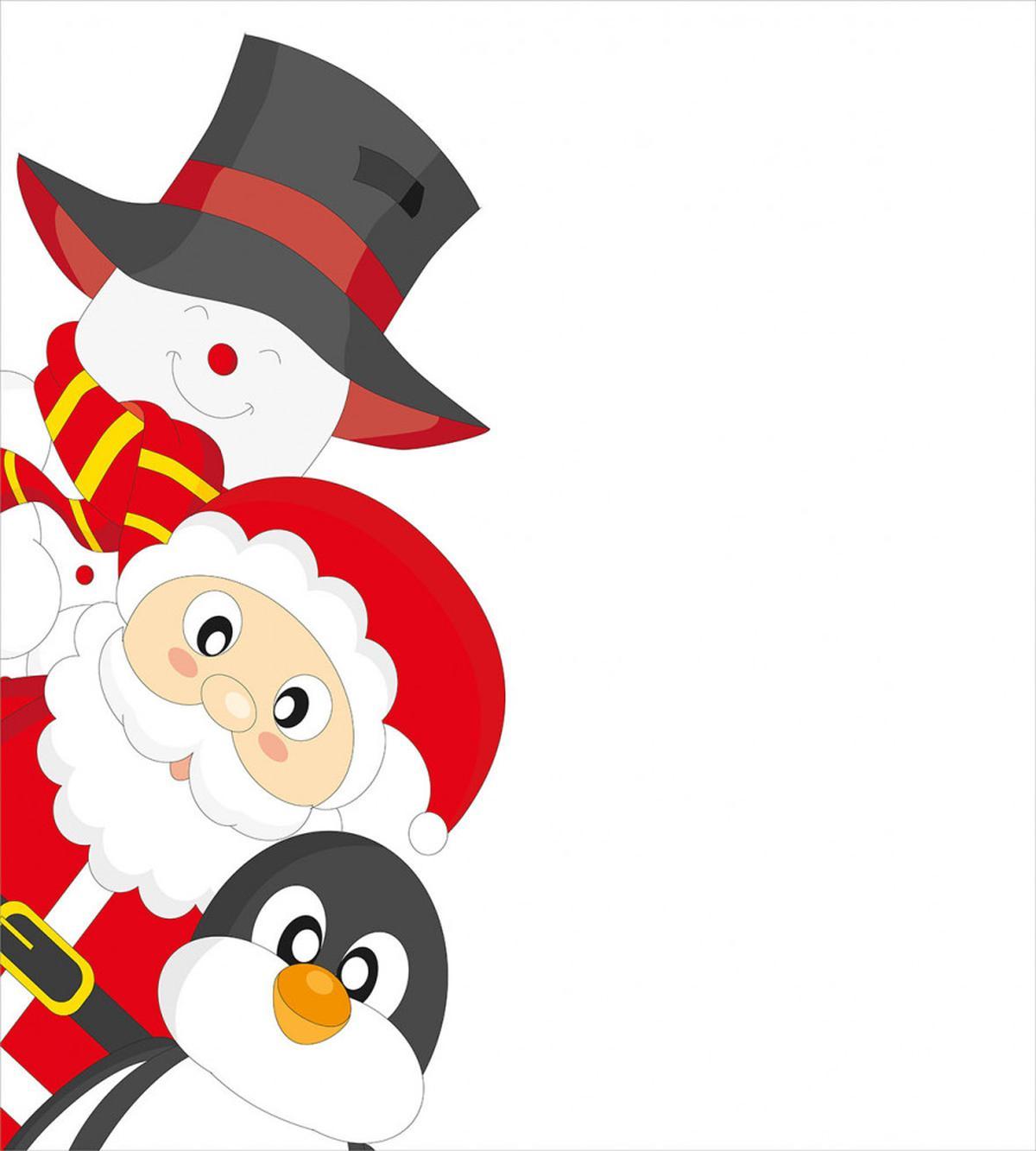 Happy Santa Penguin — Pattern