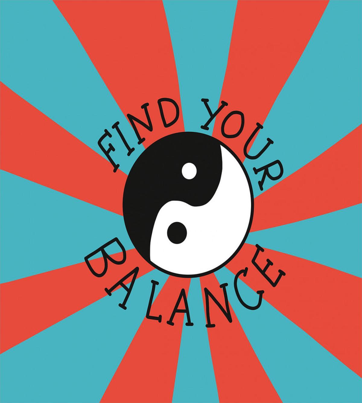 Find Your Balance Text — Pattern