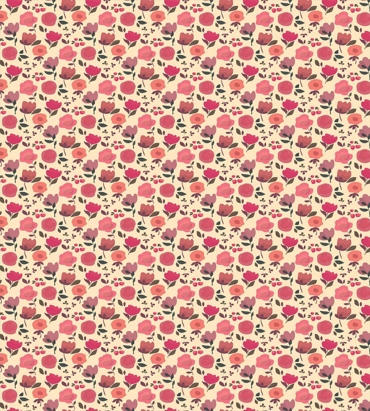 Doodle Flowers and Berries — Pattern