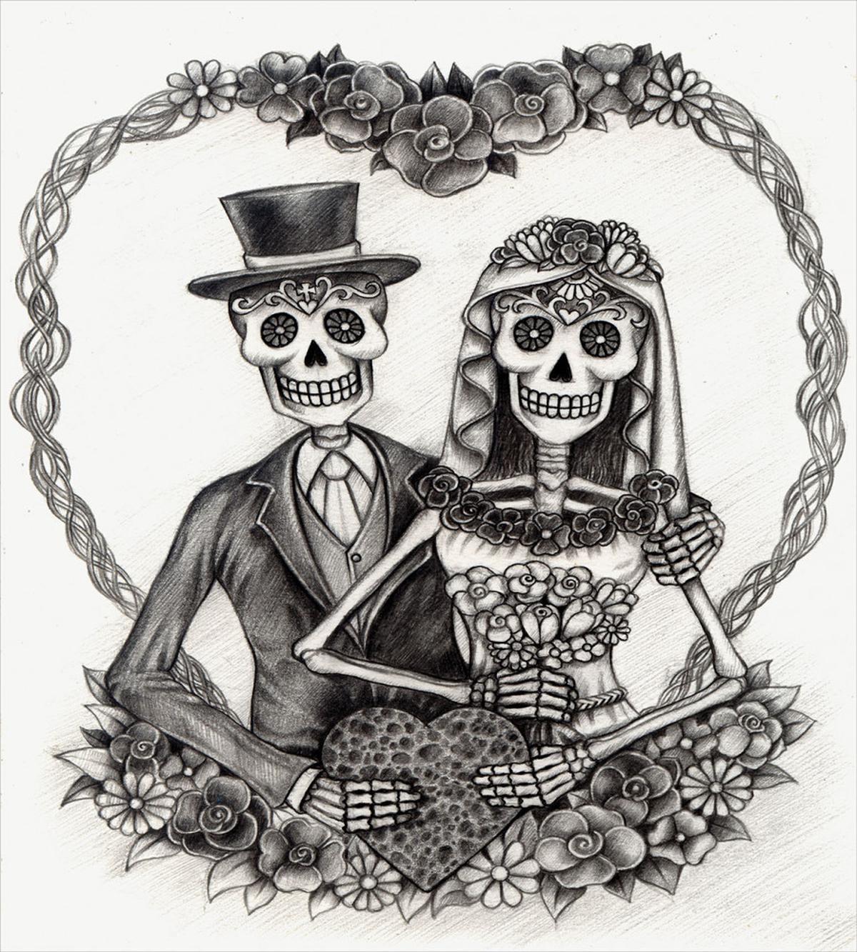 Spooky Valentines Marriage — Pattern