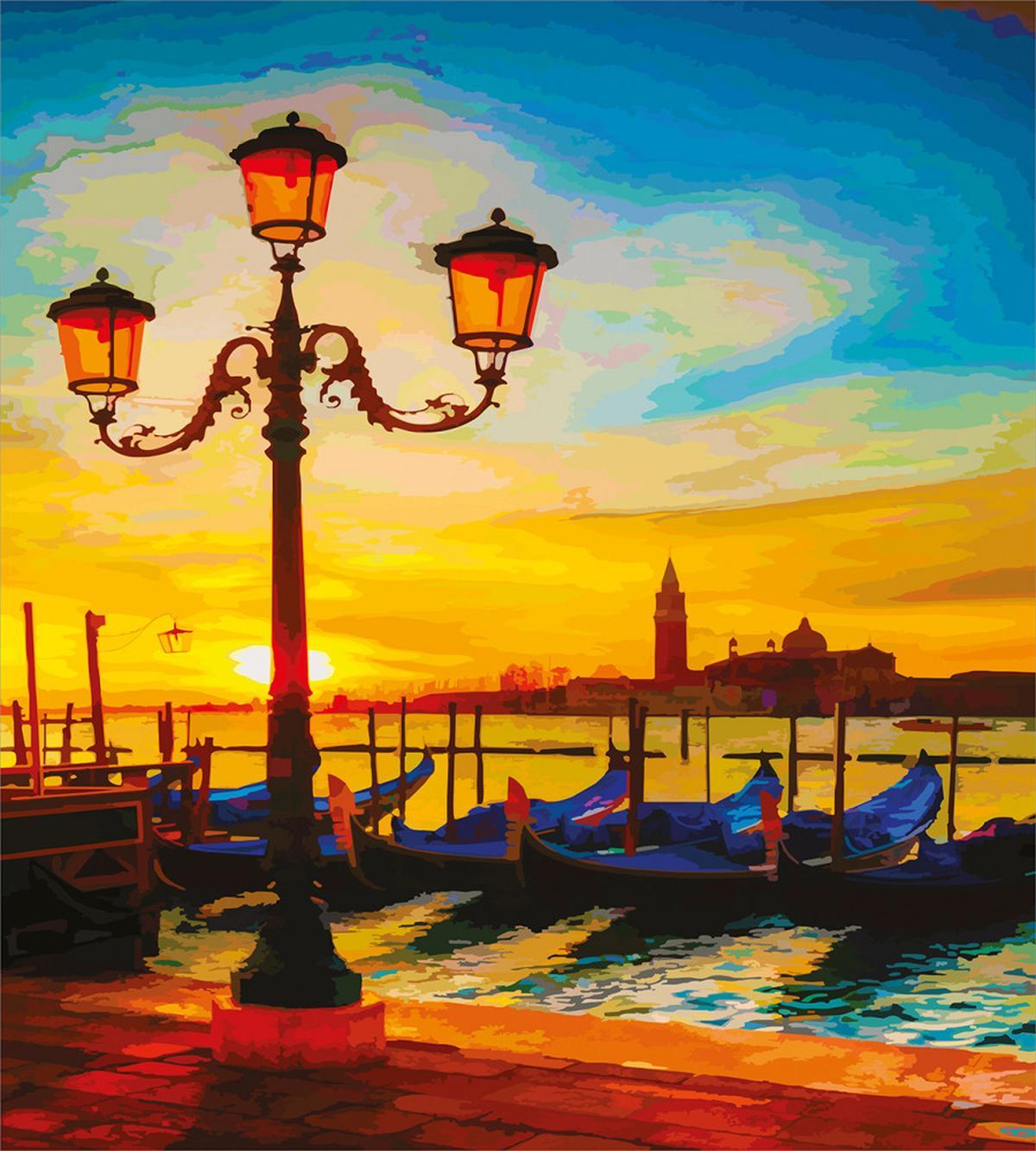 Antique Lantern Gondolas — Pattern