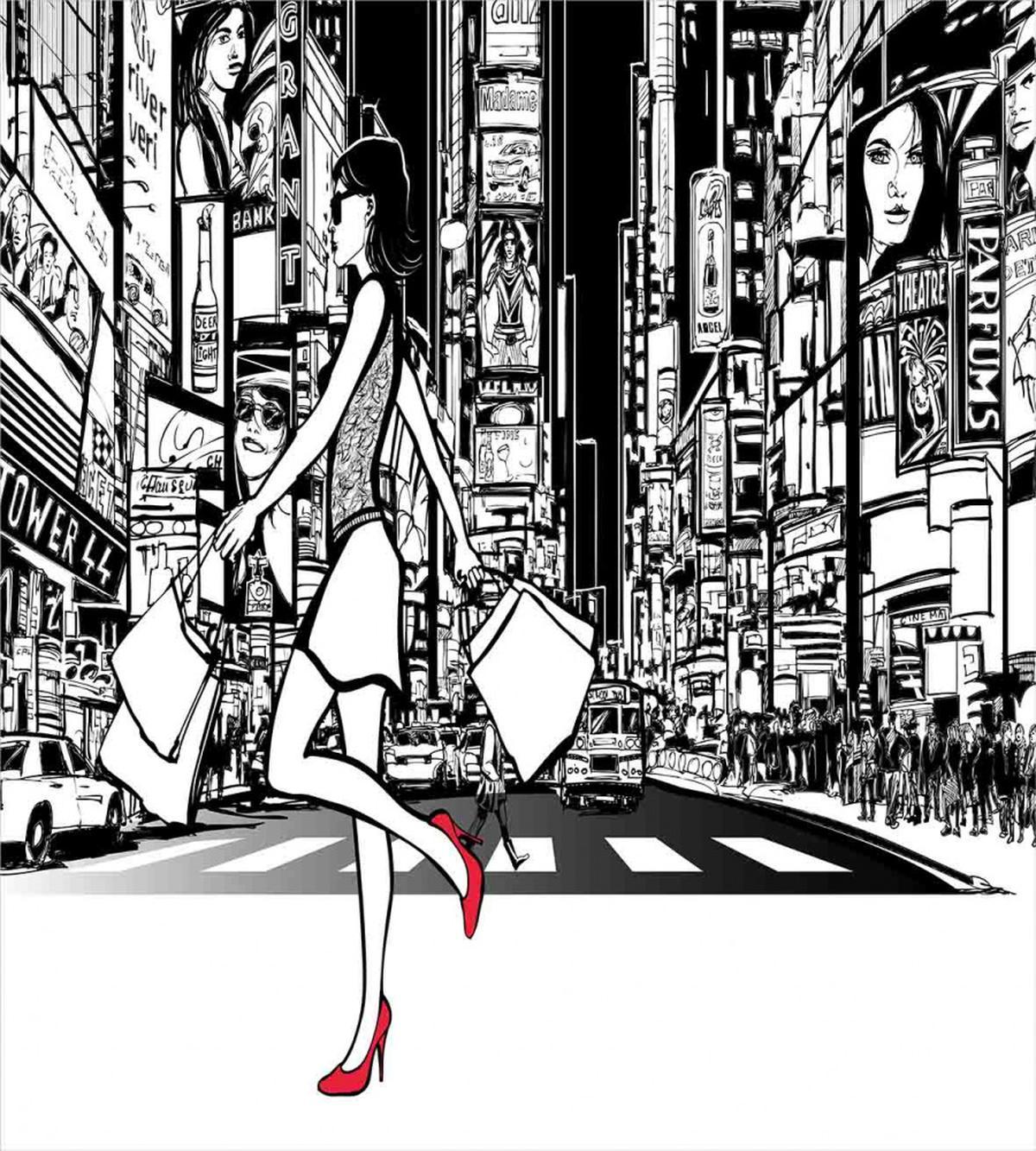 Shopper Girl NYC — Pattern