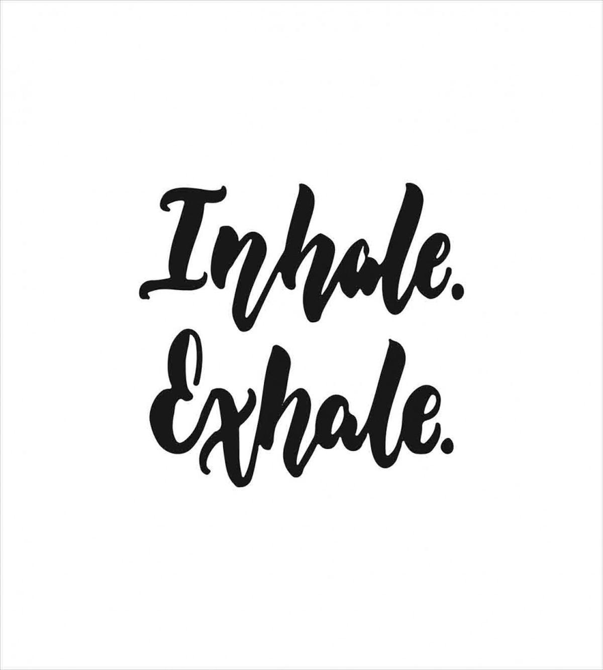 Brush Ink Words — Pattern