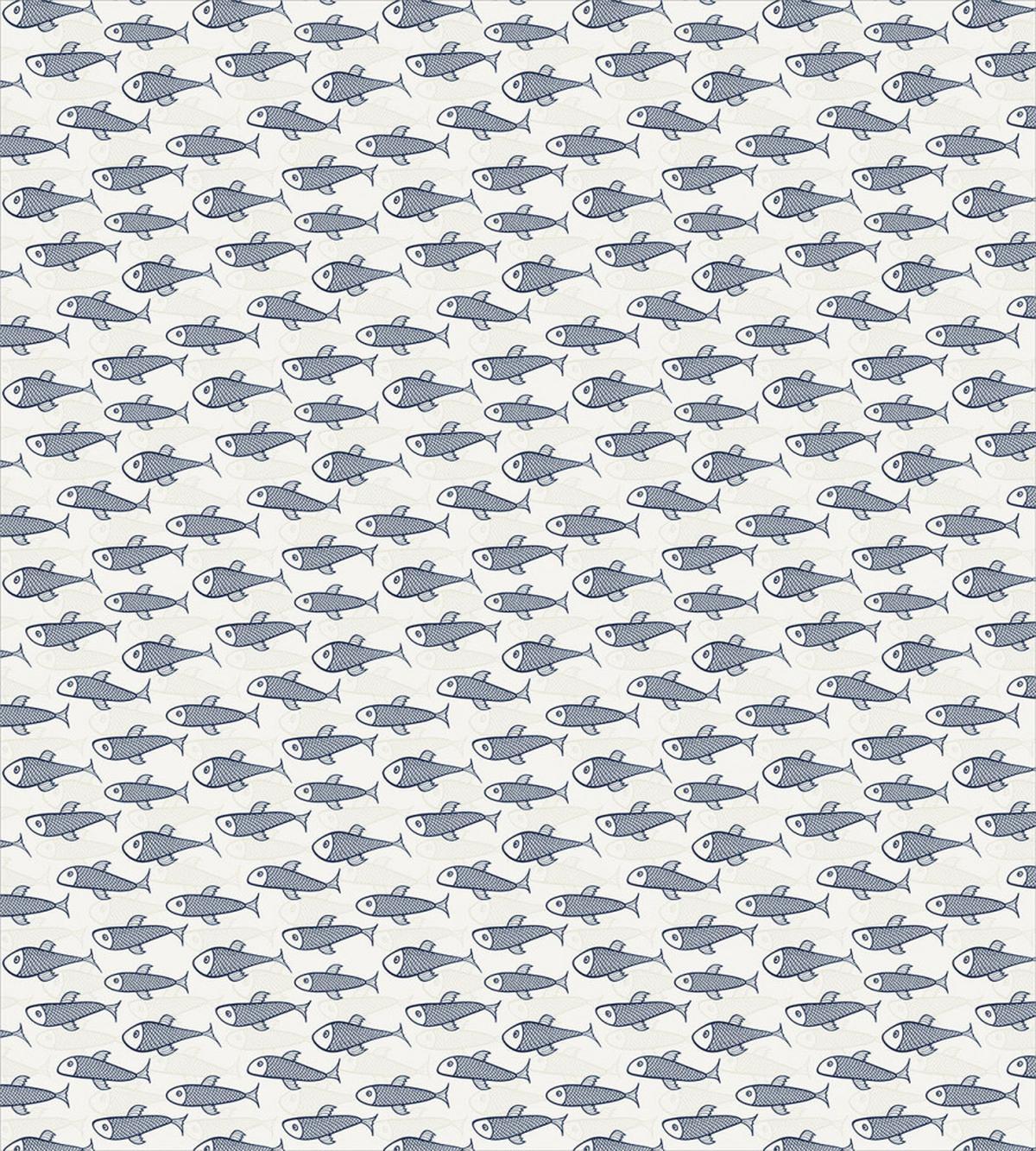 Doodle Fish Marine Life — Pattern