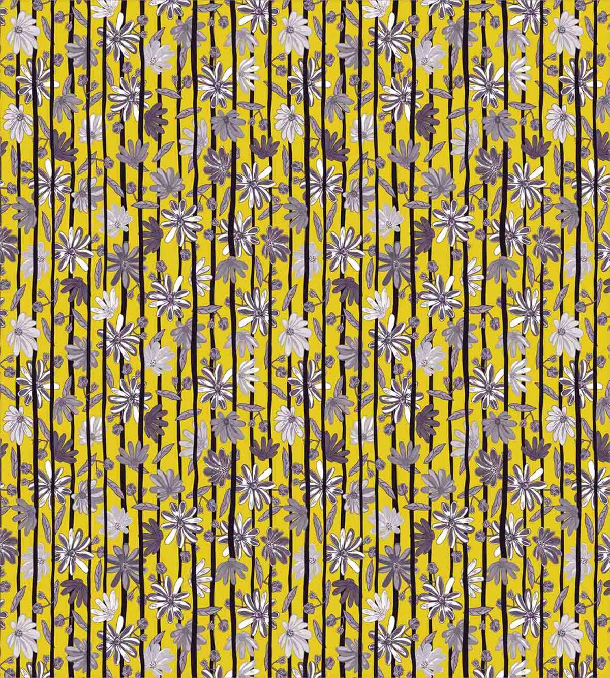Exotic Lily Blossoms — Pattern