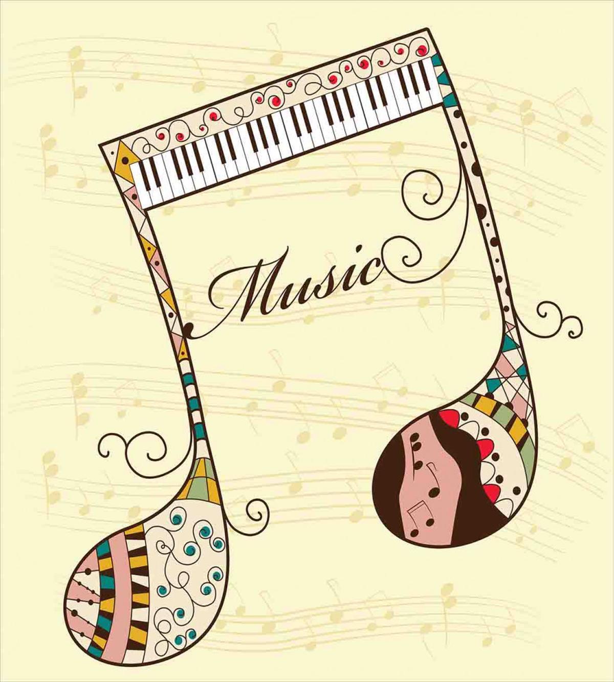 Keyboard Musical Note — Pattern