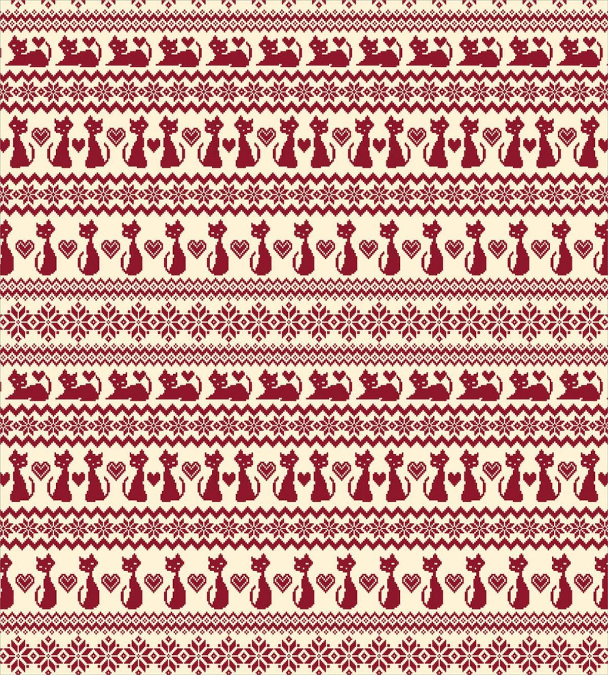 Cat Pattern Pixel Art — Pattern
