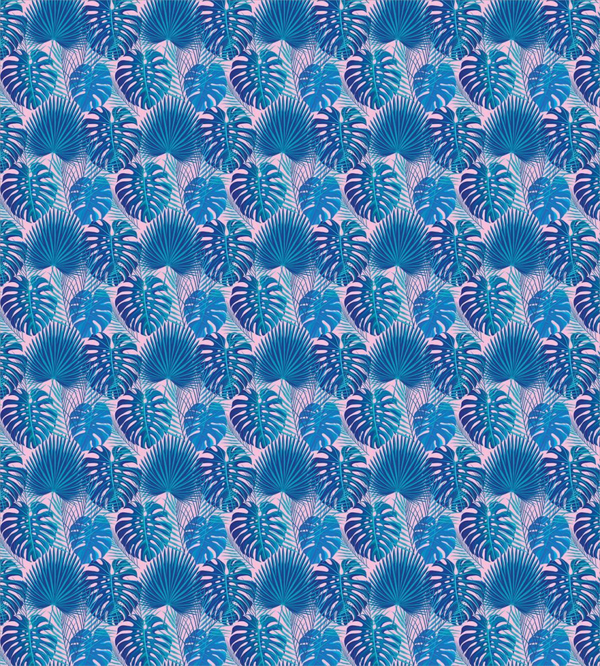 Exotic Palm Monochrome — Pattern