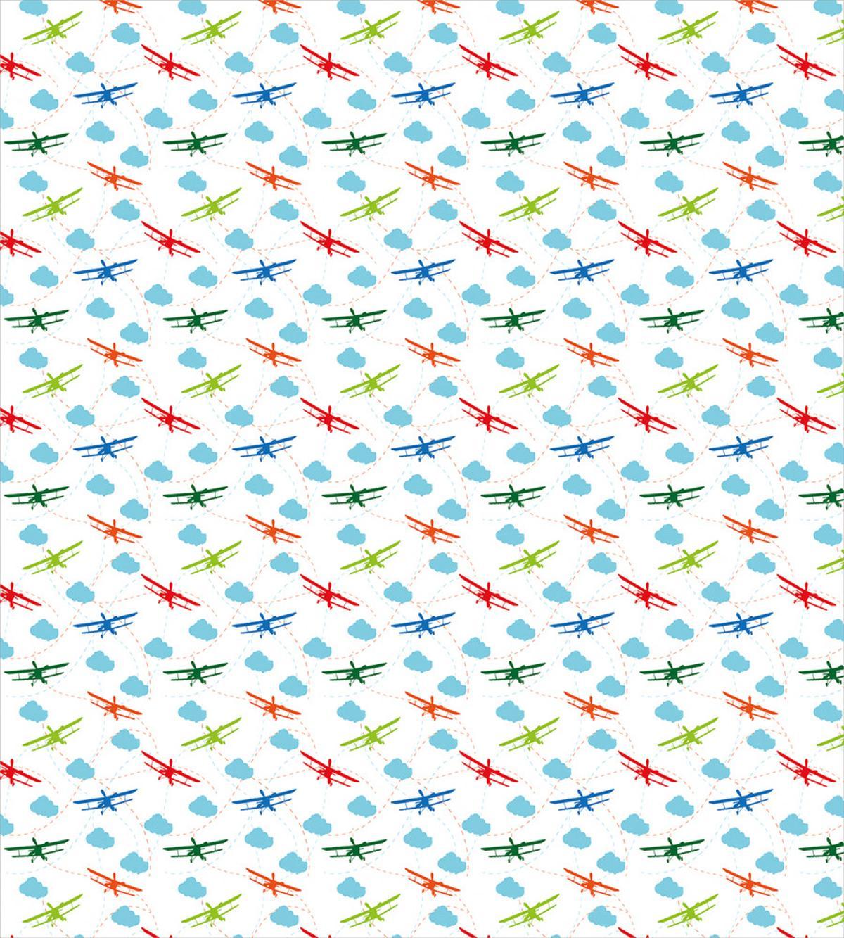 Colorful Retro Travel — Pattern