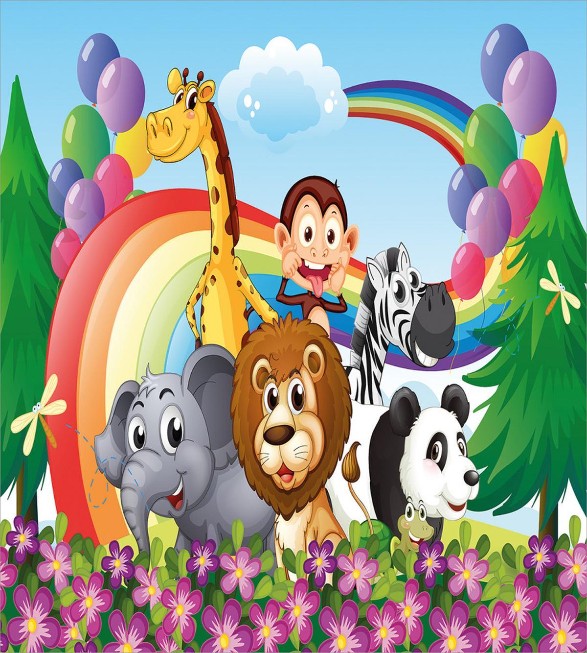 Animals at the Hilltop — Pattern