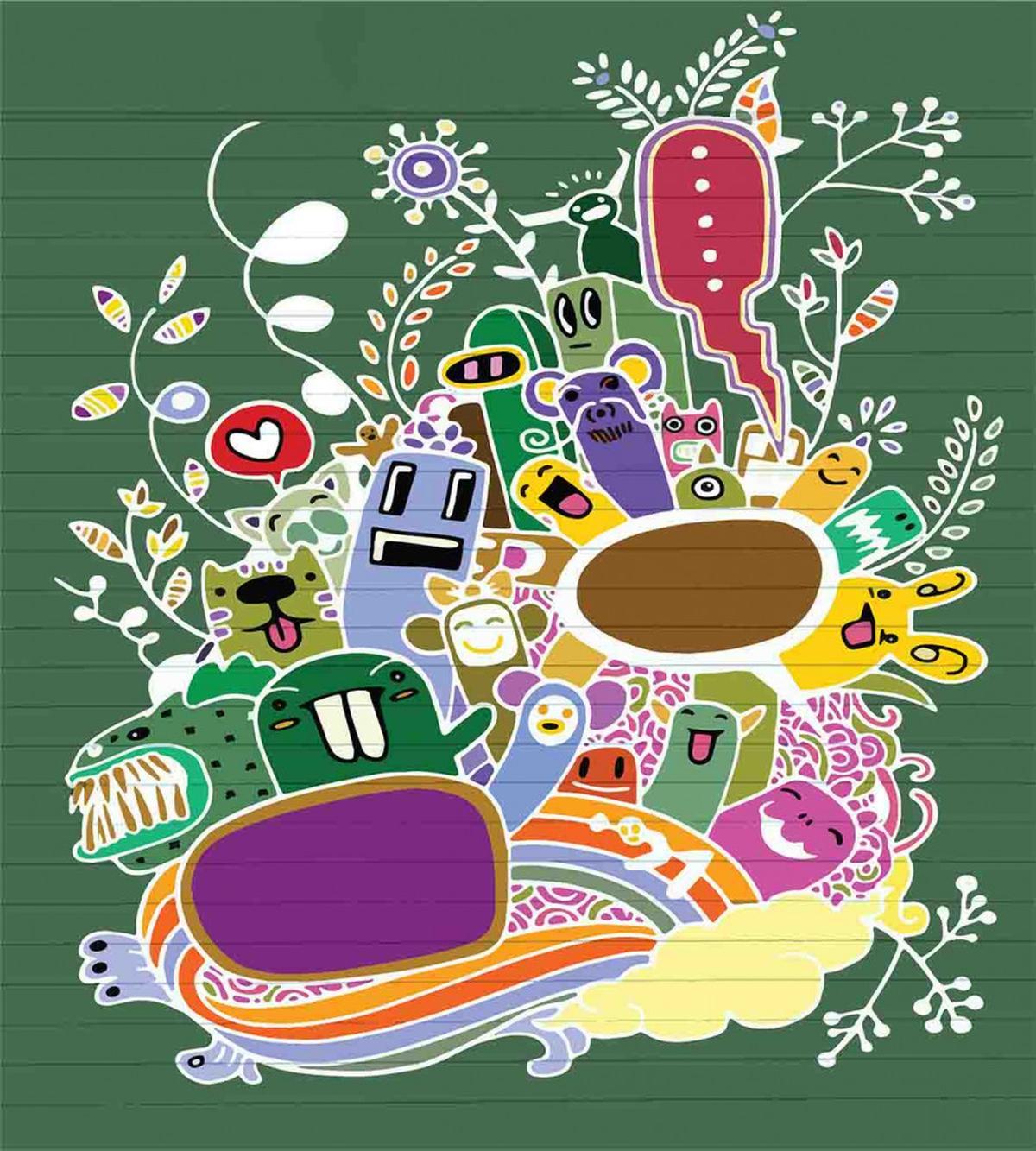 Monsters and Animals — Pattern