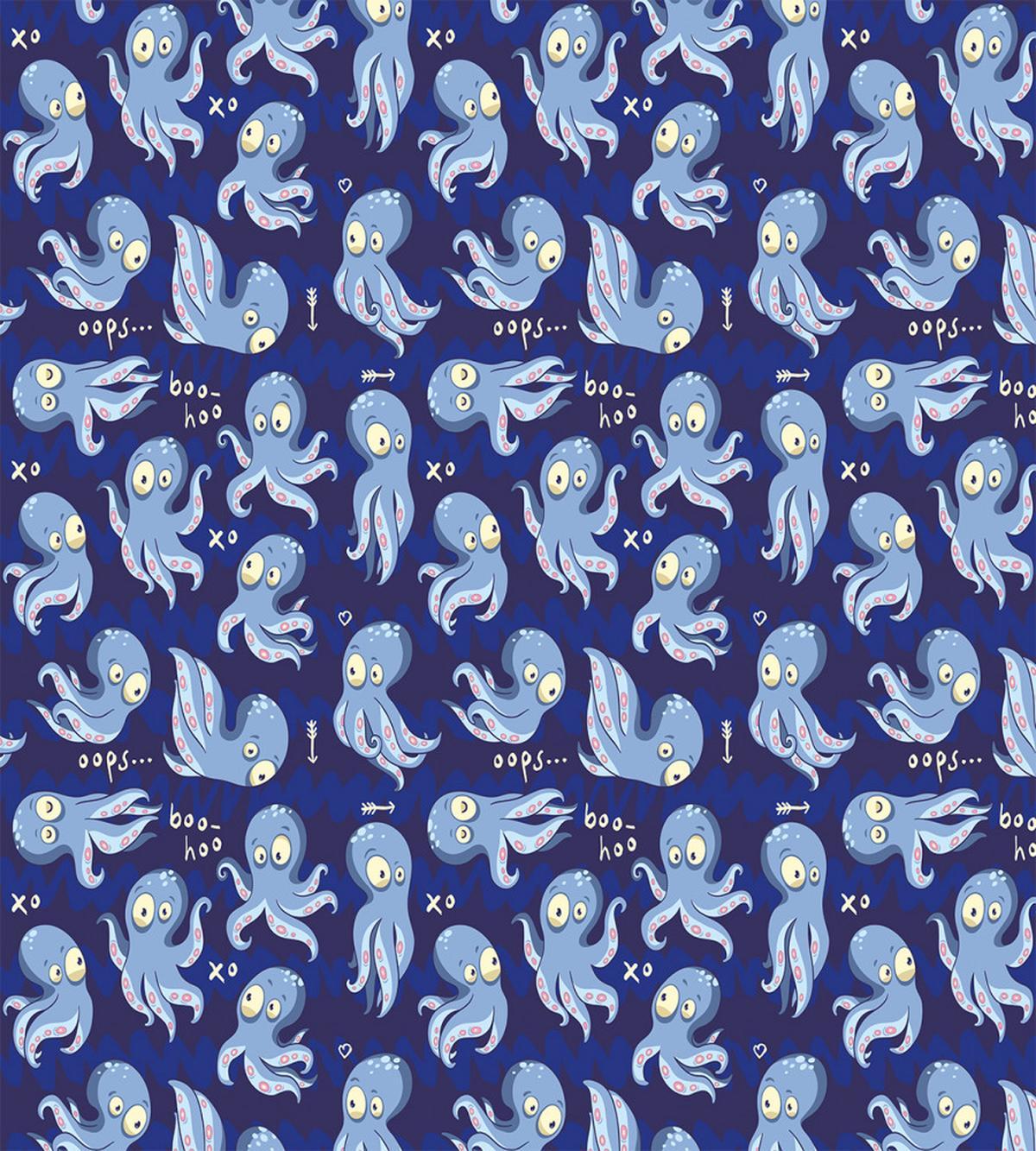 Cartoon Style Wildlife — Pattern