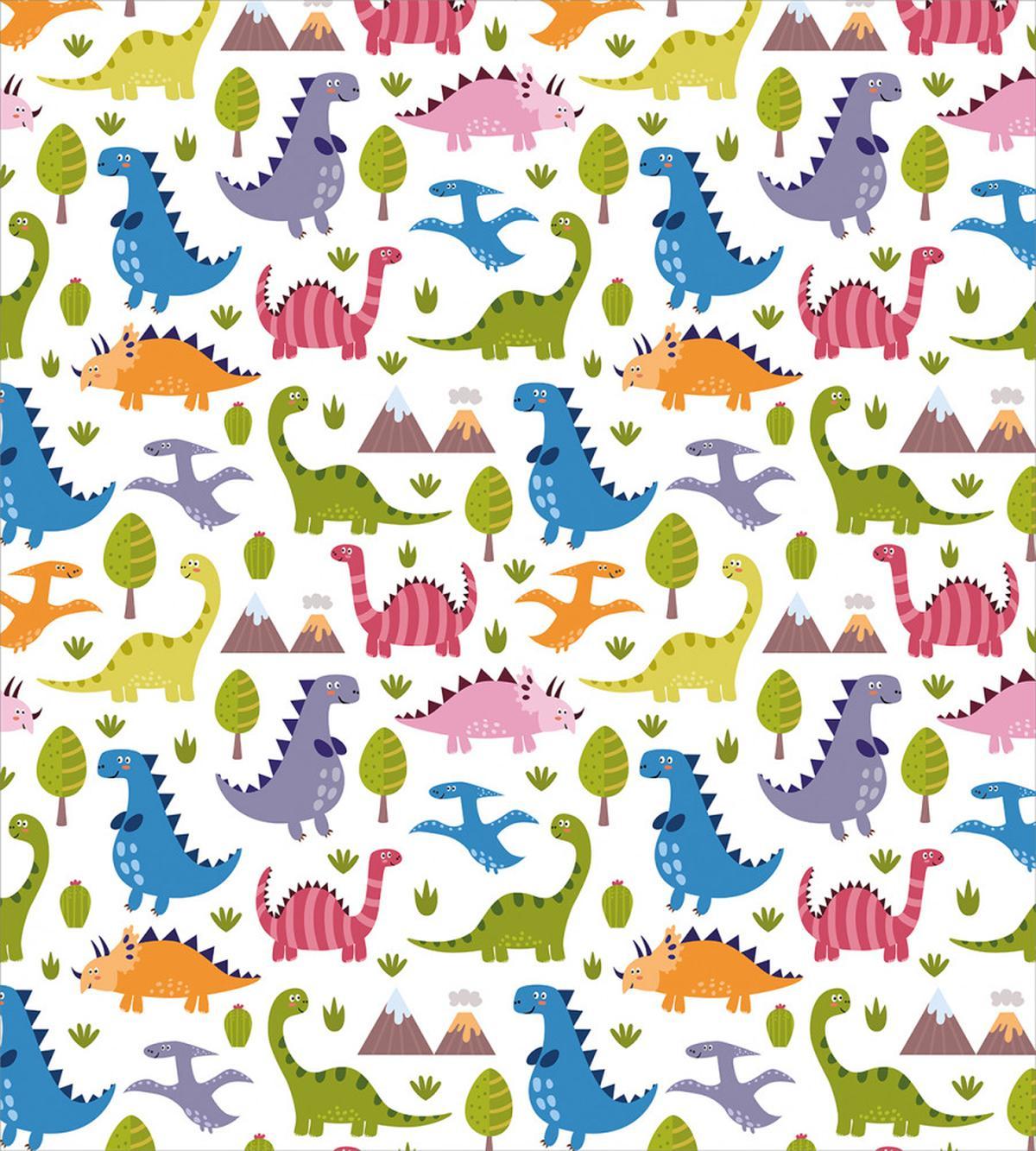 Dinosaurs Colorful — Pattern