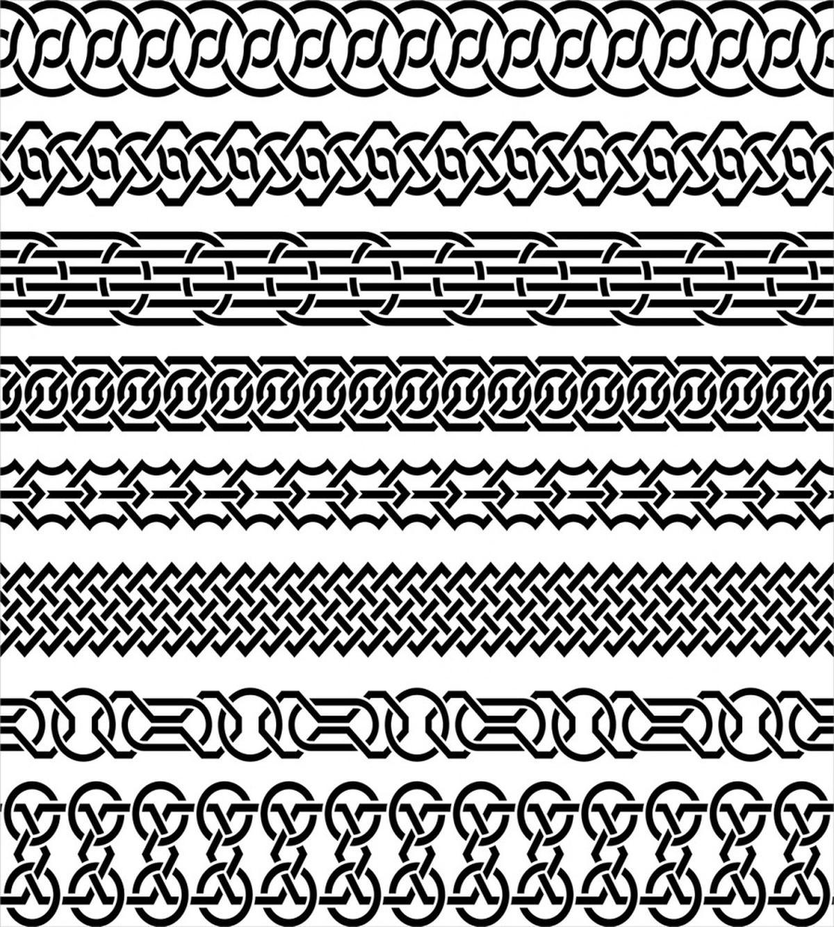 Vintage Celt Ornaments — Pattern