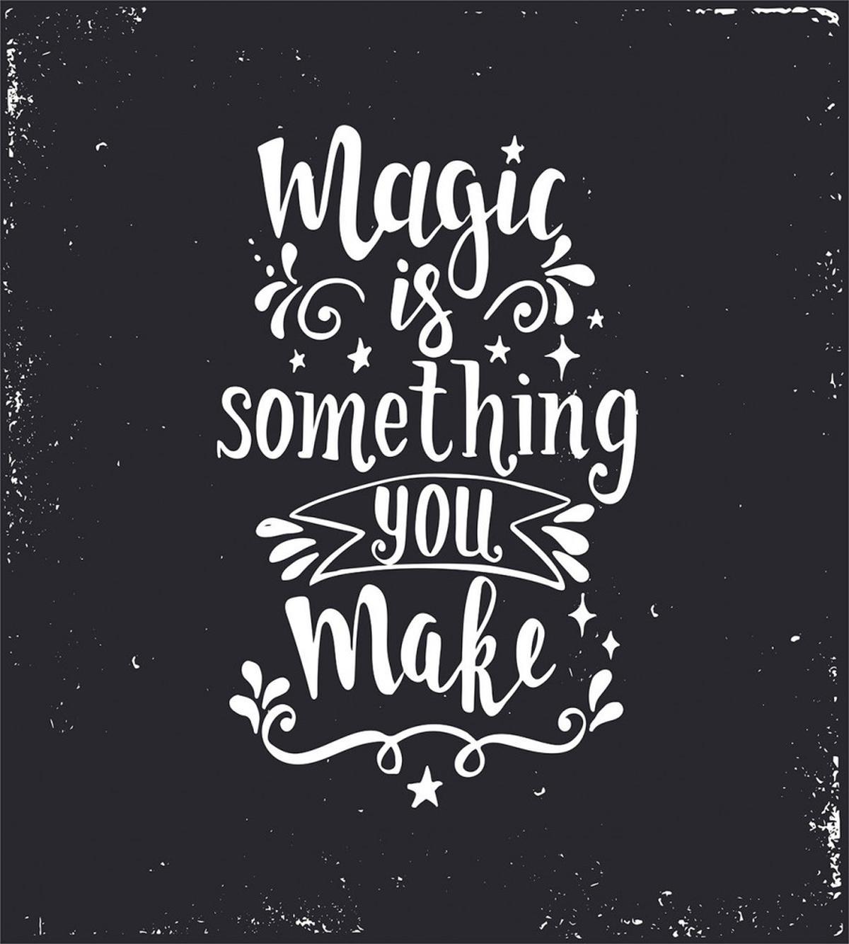 Magic is Something You Make — Pattern