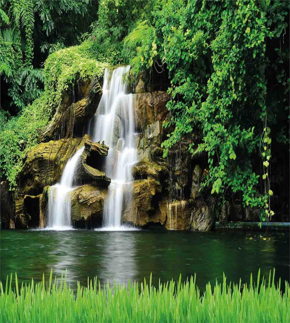 Lake Garden Waterfall — Pattern