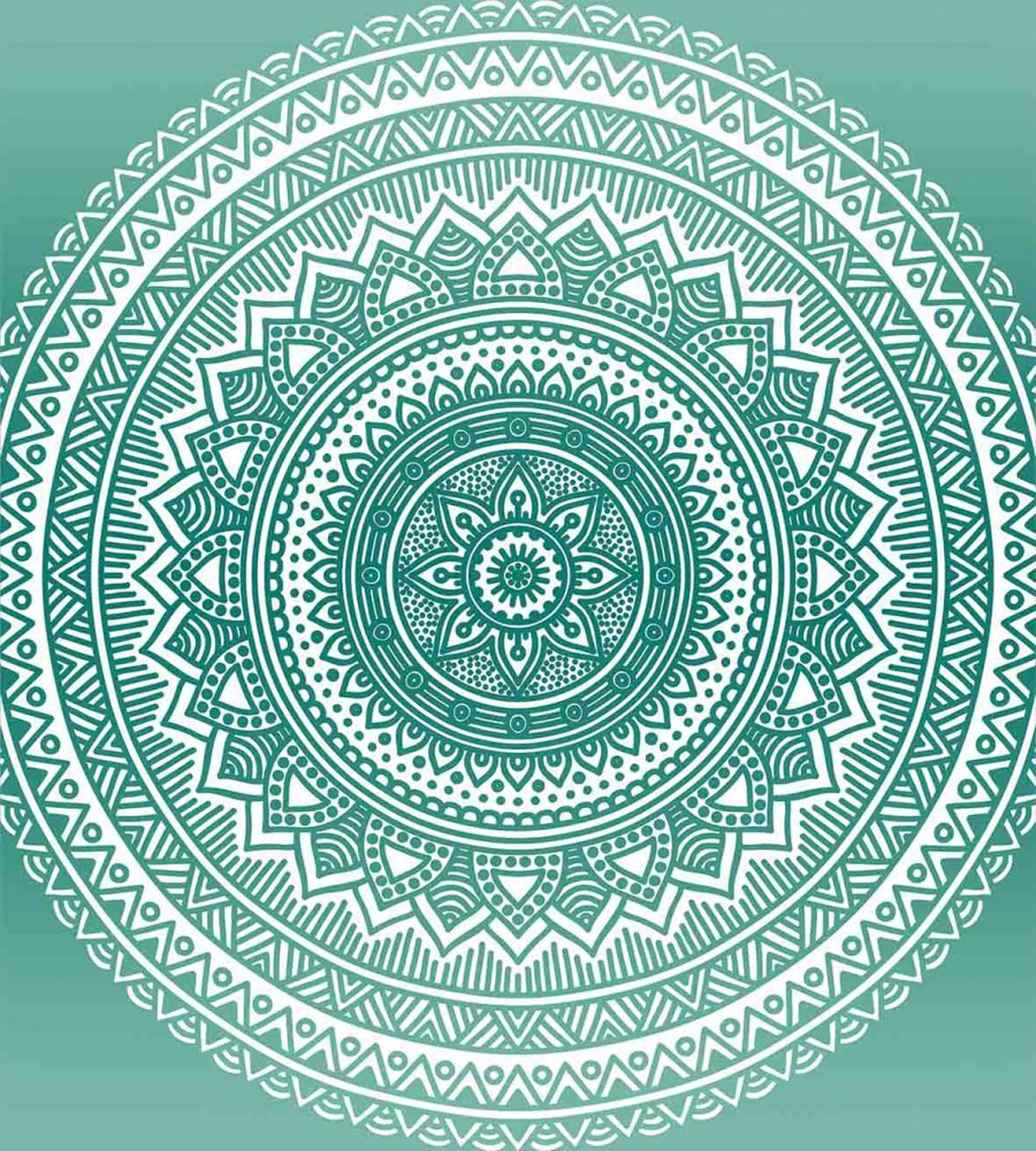 Mandala Boho Stripes — Pattern