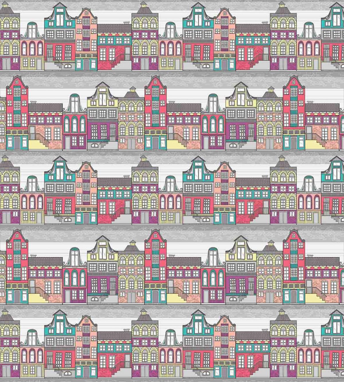 Amsterdam Sketch Houses — Pattern