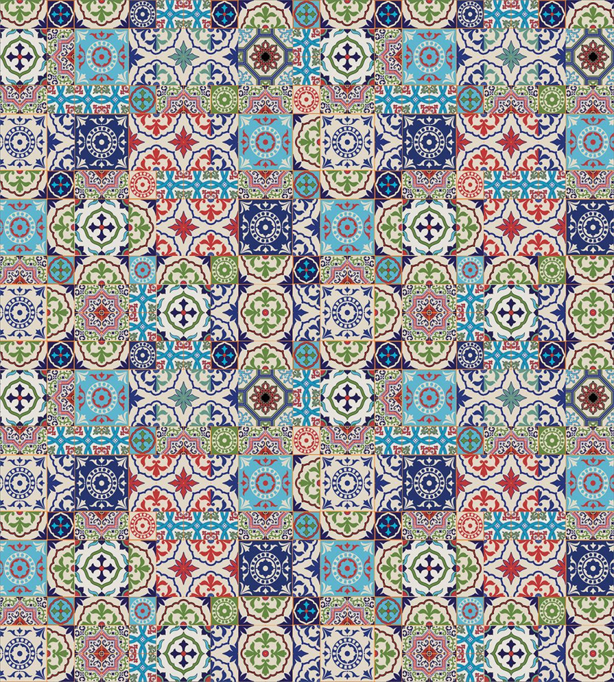 Complex Floral Design — Pattern