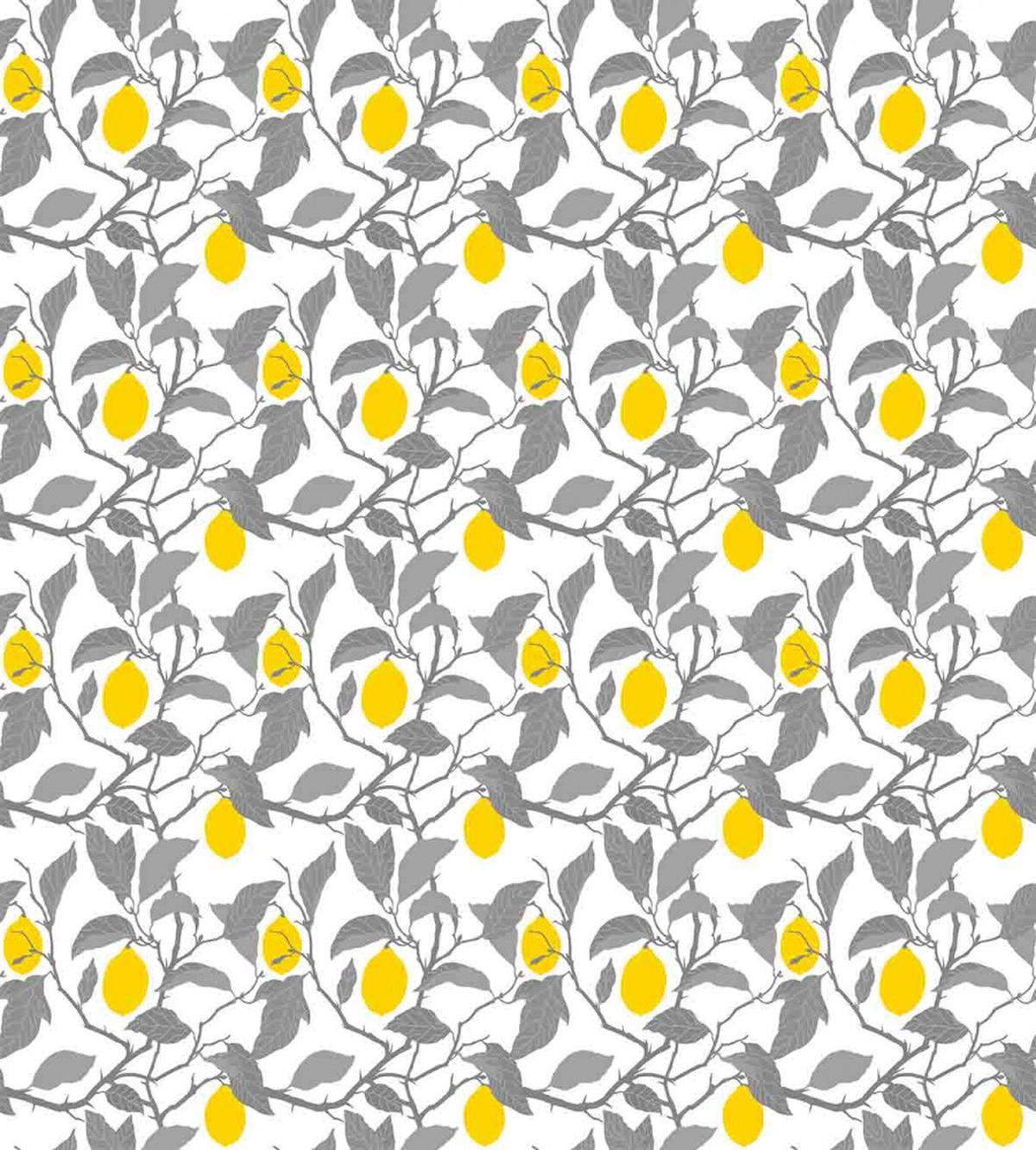 Greyscale Spring Tree Branch — Pattern