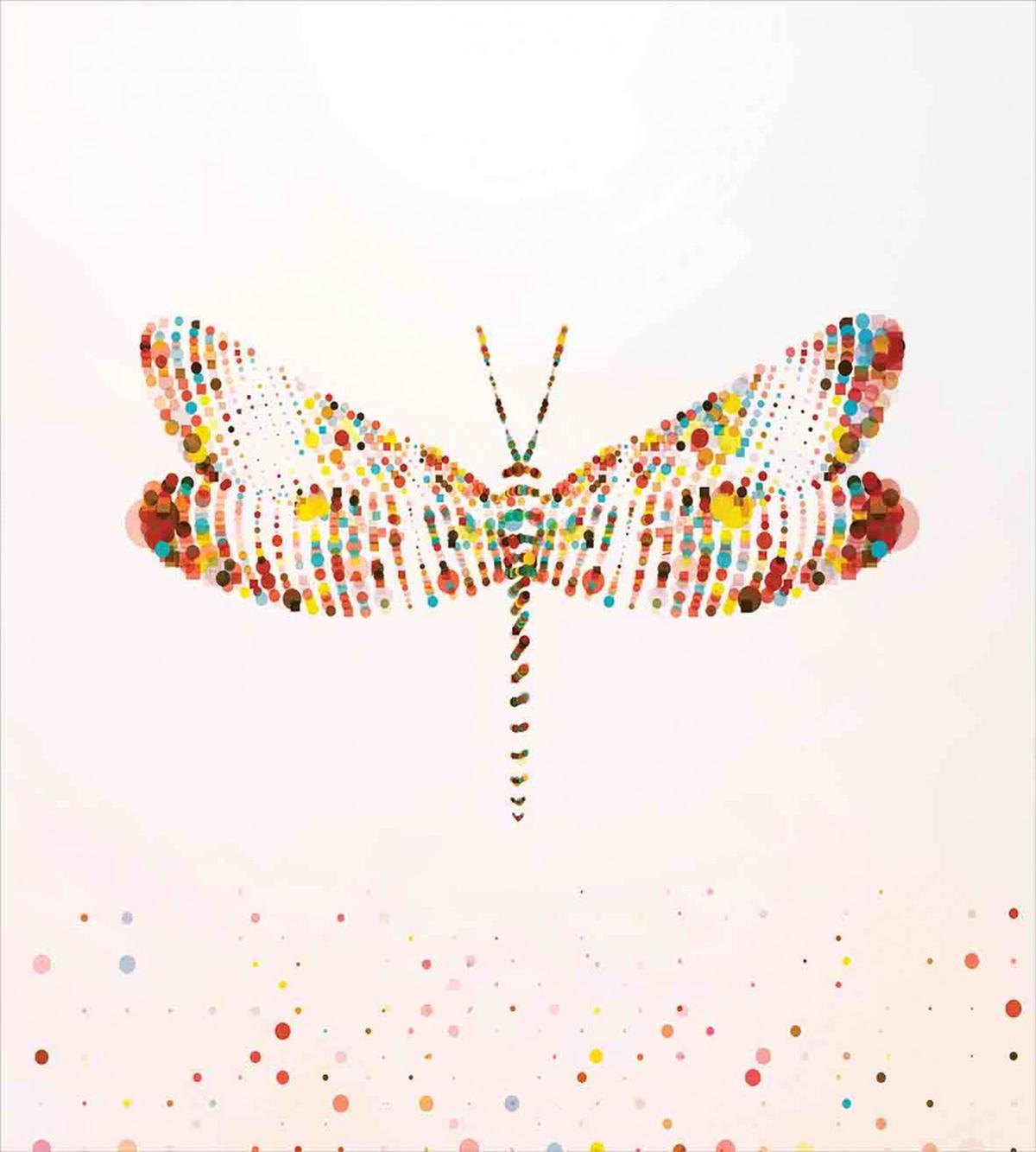 Majestic Dragonfly Art — Pattern