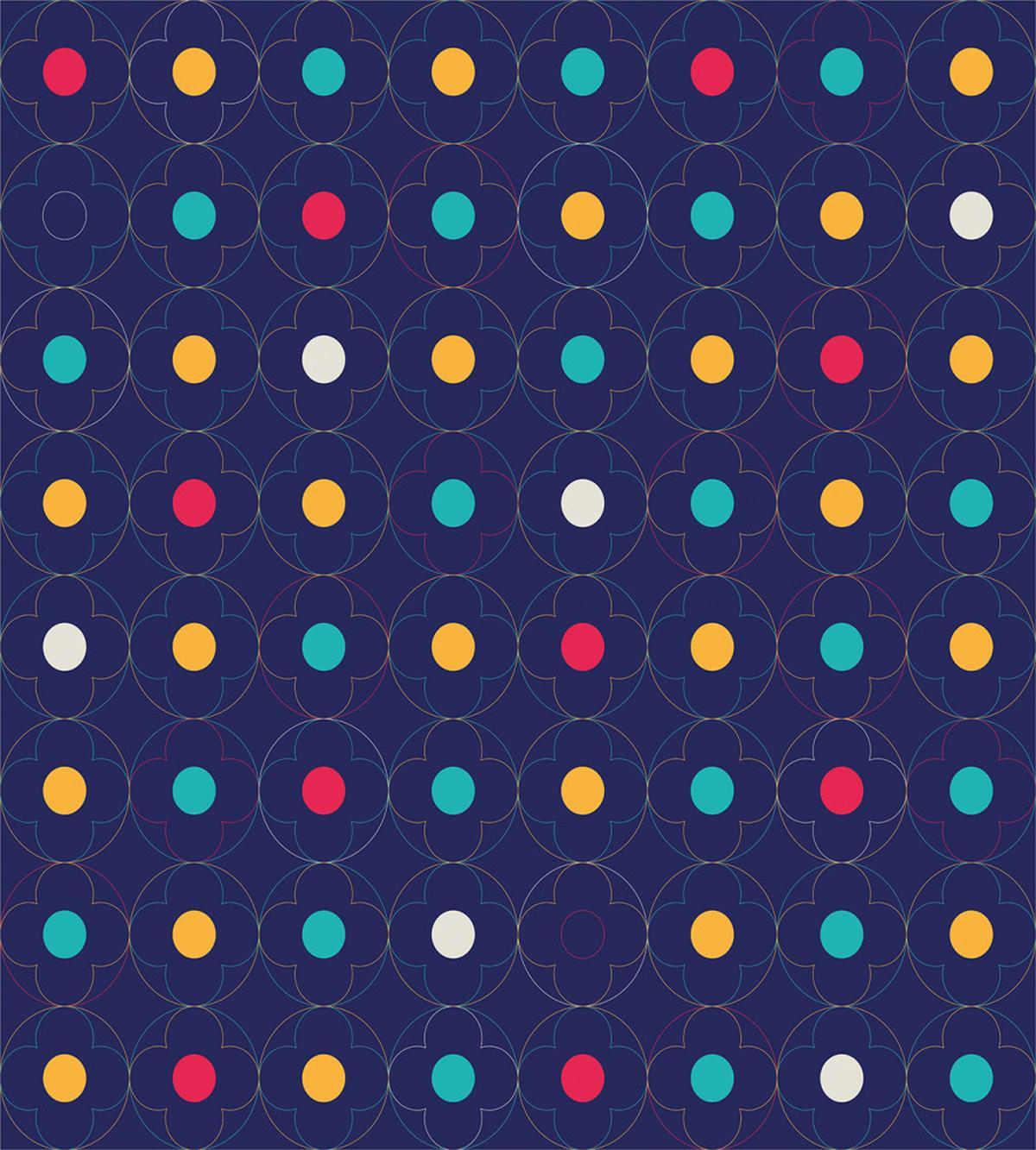 Colorful Clovers — Pattern
