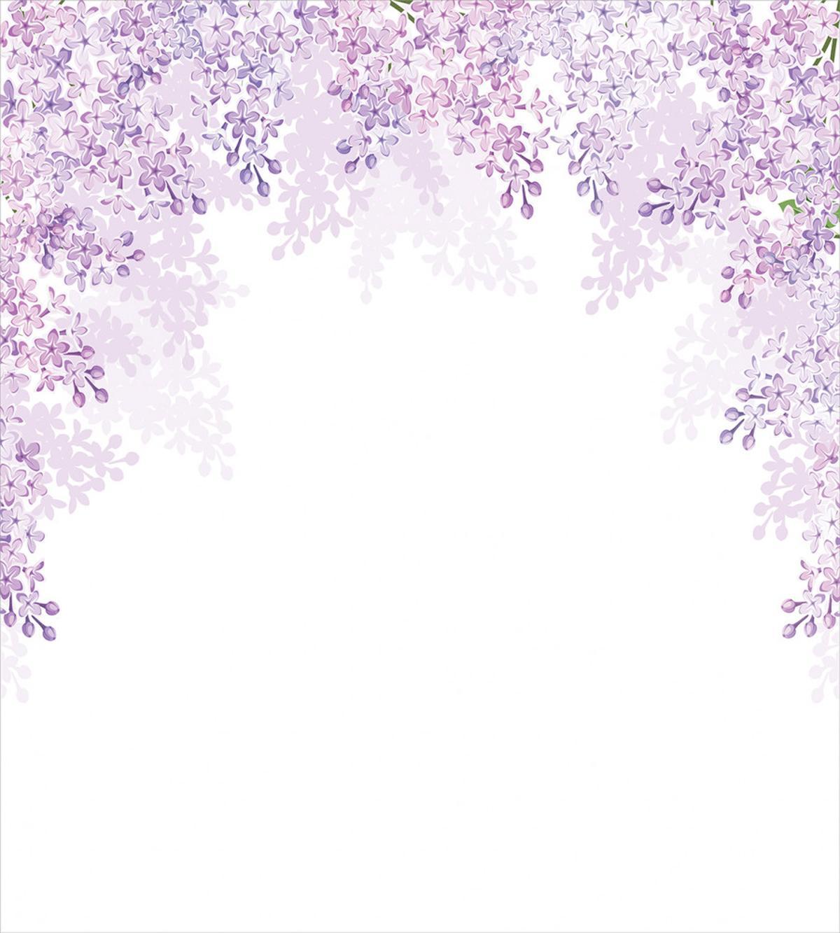 Lilac Blossoms Spring — Pattern