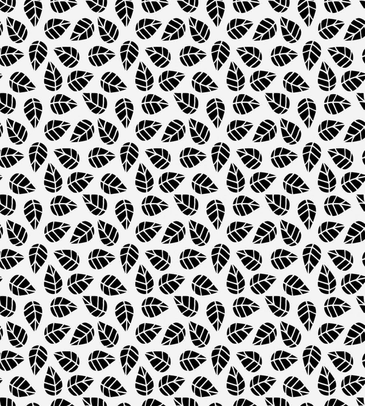 Monochrome Foliage Pattern — Pattern