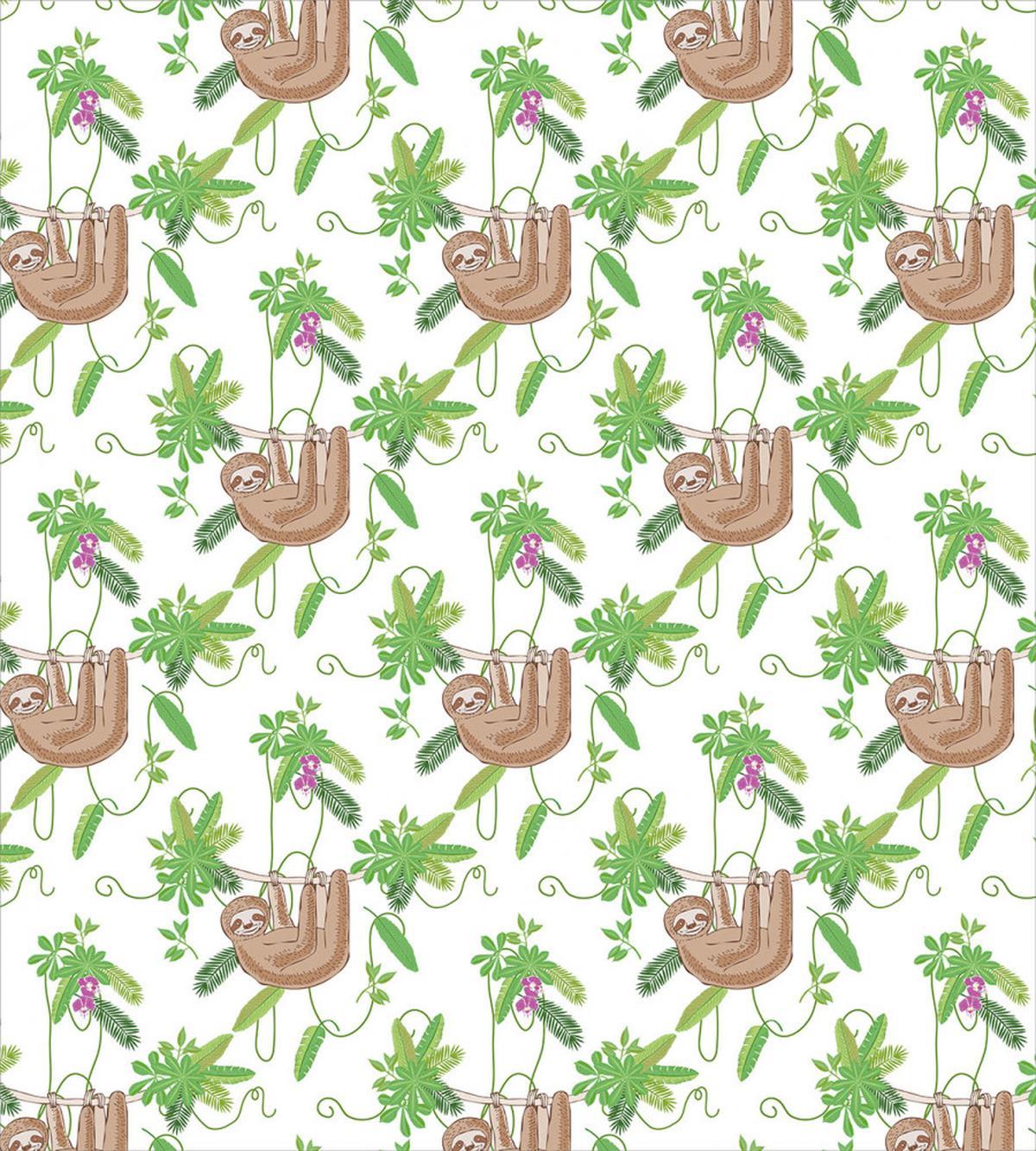 Floral Leaves Foliage — Pattern
