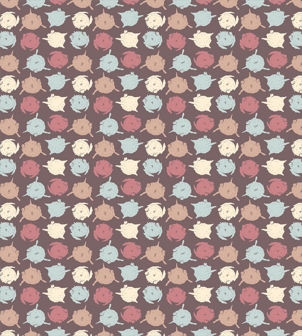 Globefish Pastel Colors — Pattern