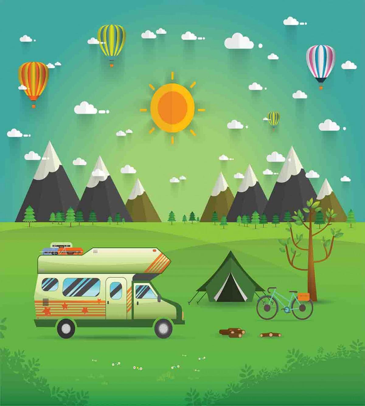 Outdoors Caravan — Pattern