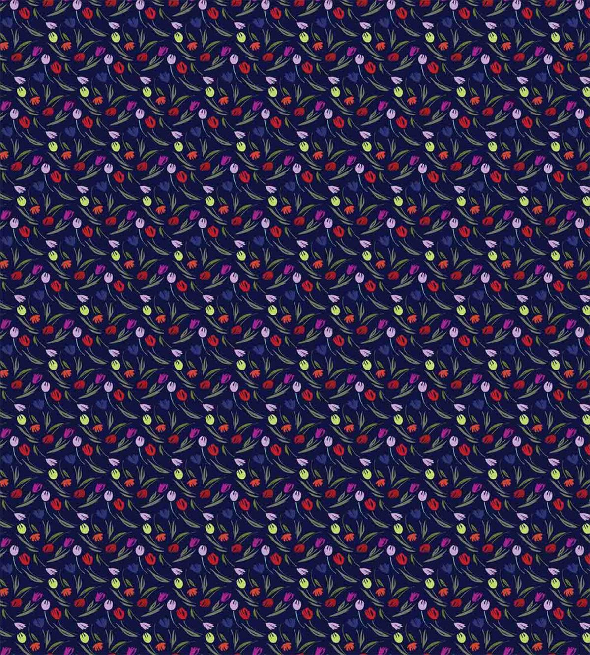 Blossoming Flowers Nature — Pattern