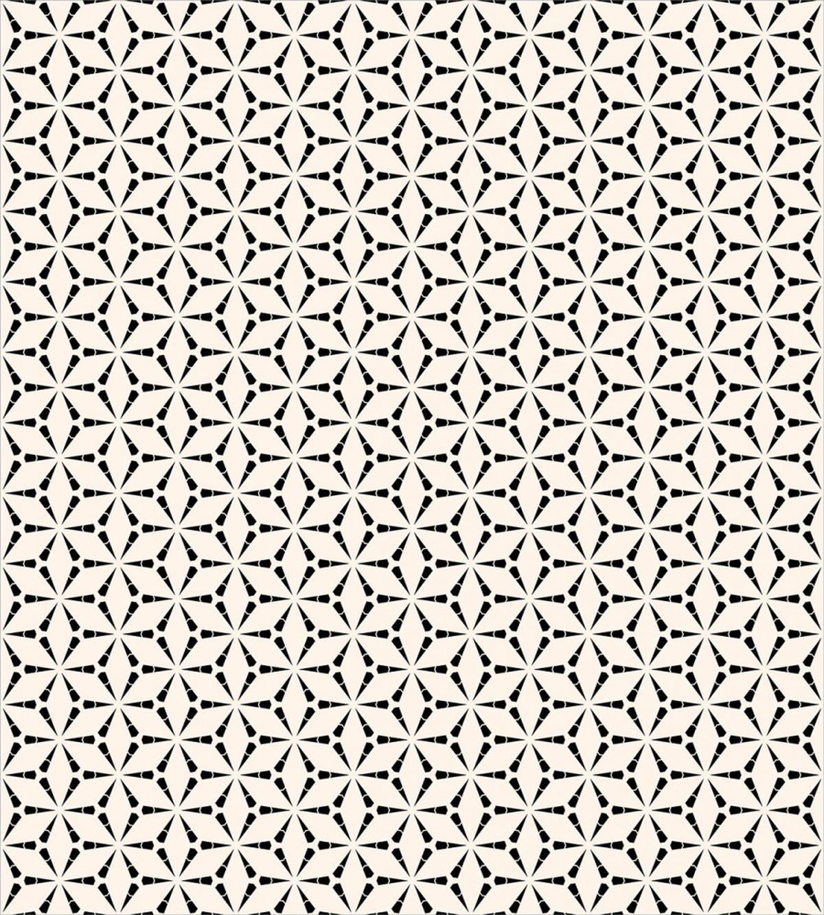 Leaf Geometric Flowers — Pattern