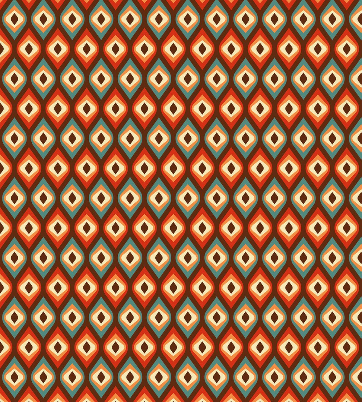 Unusual Vibrant Shapes — Pattern