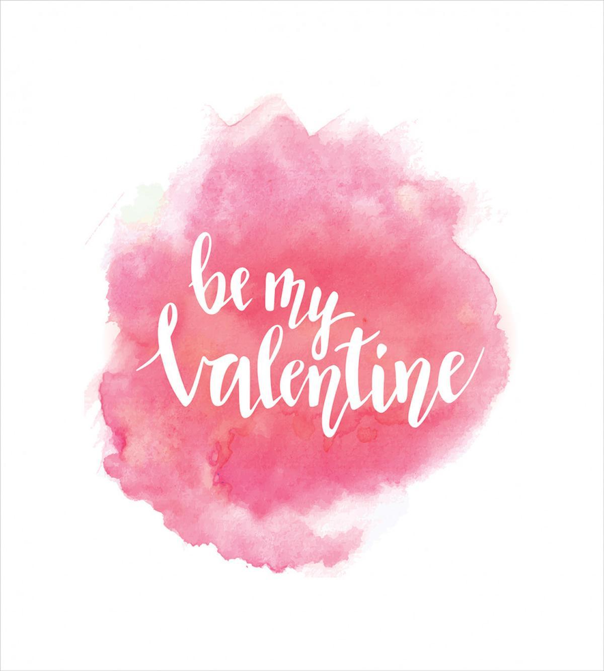 Be My Valentine Words — Pattern