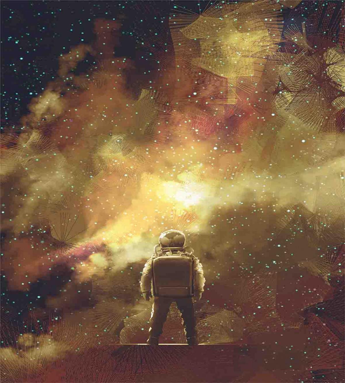 Cosmos Nebula Boy — Pattern