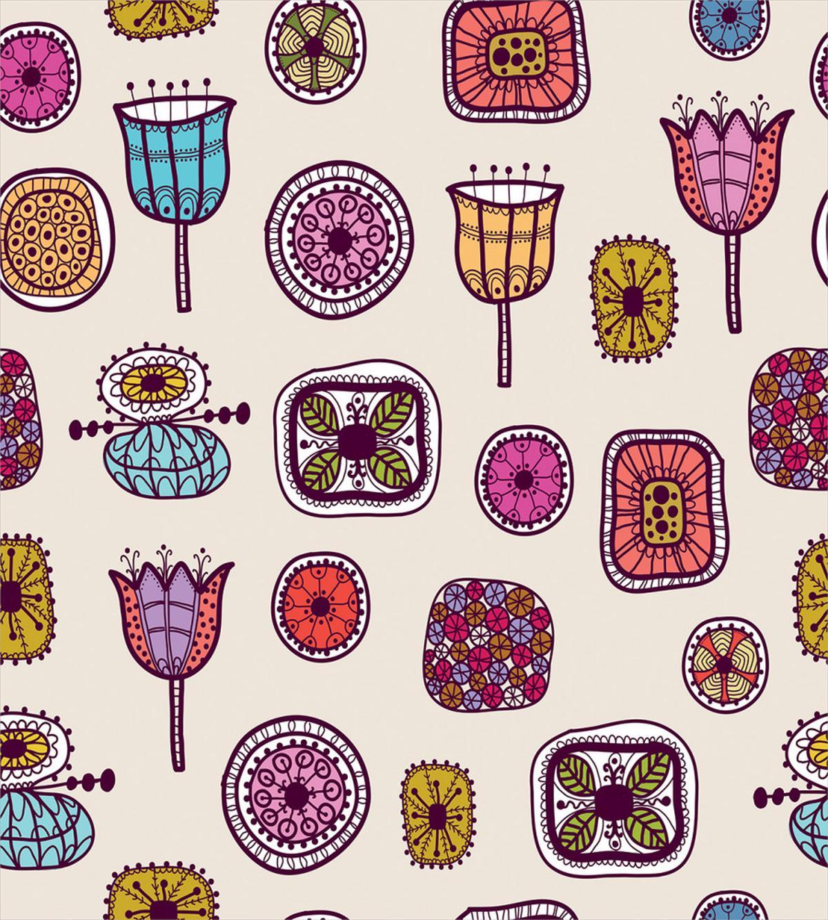 Abstract Shapes Colorful — Pattern