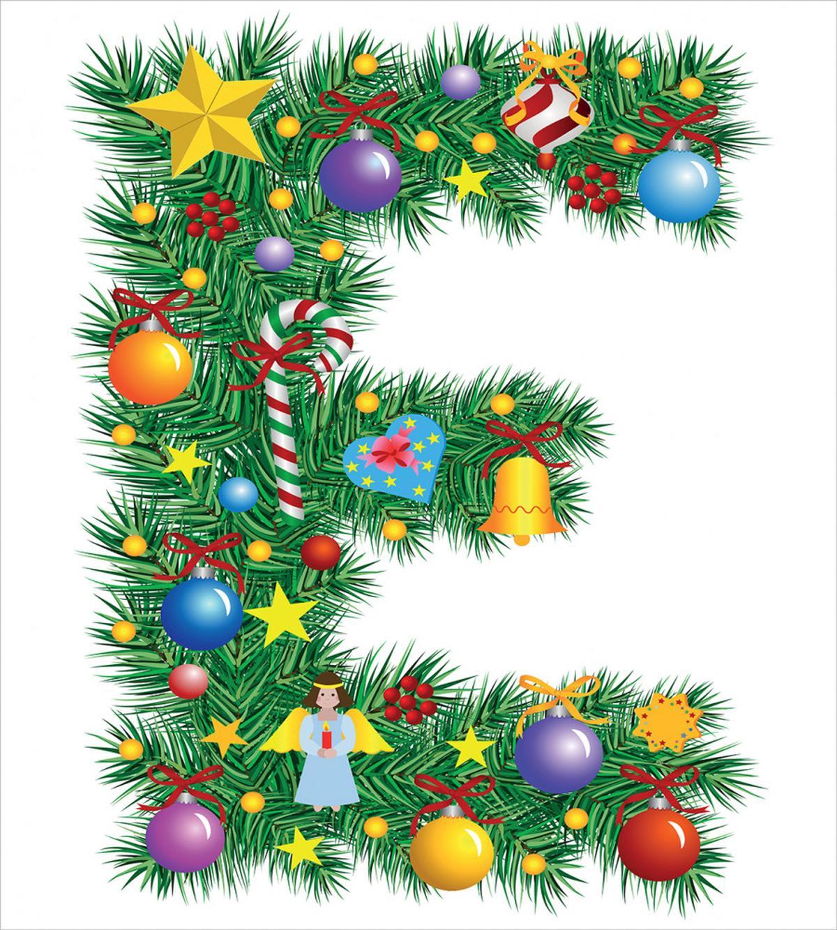 Capitalized E Big Star — Pattern