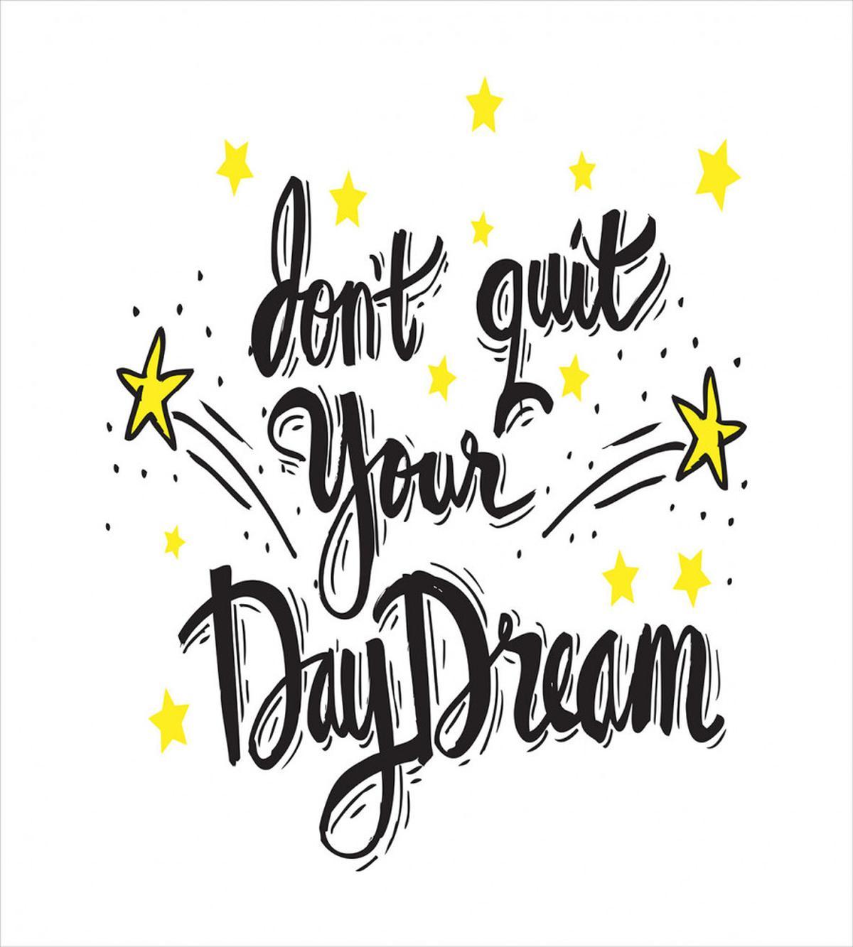 Don't Quit Your Daydream Star — Pattern