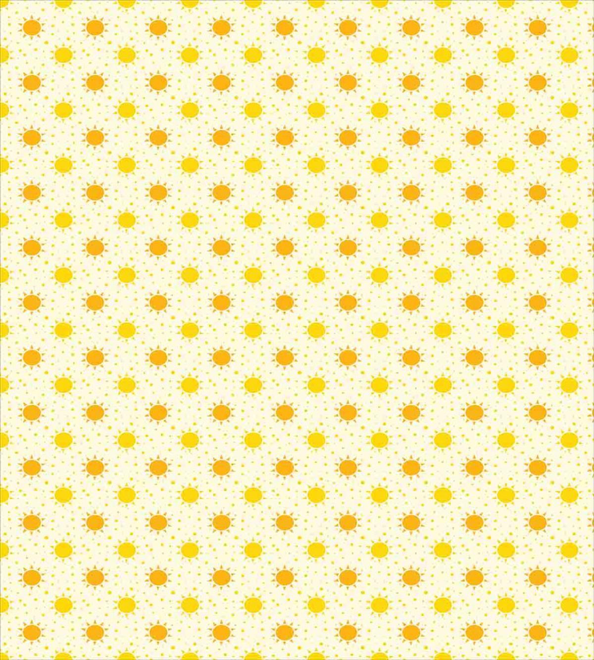 Sun Motif with Dots — Pattern