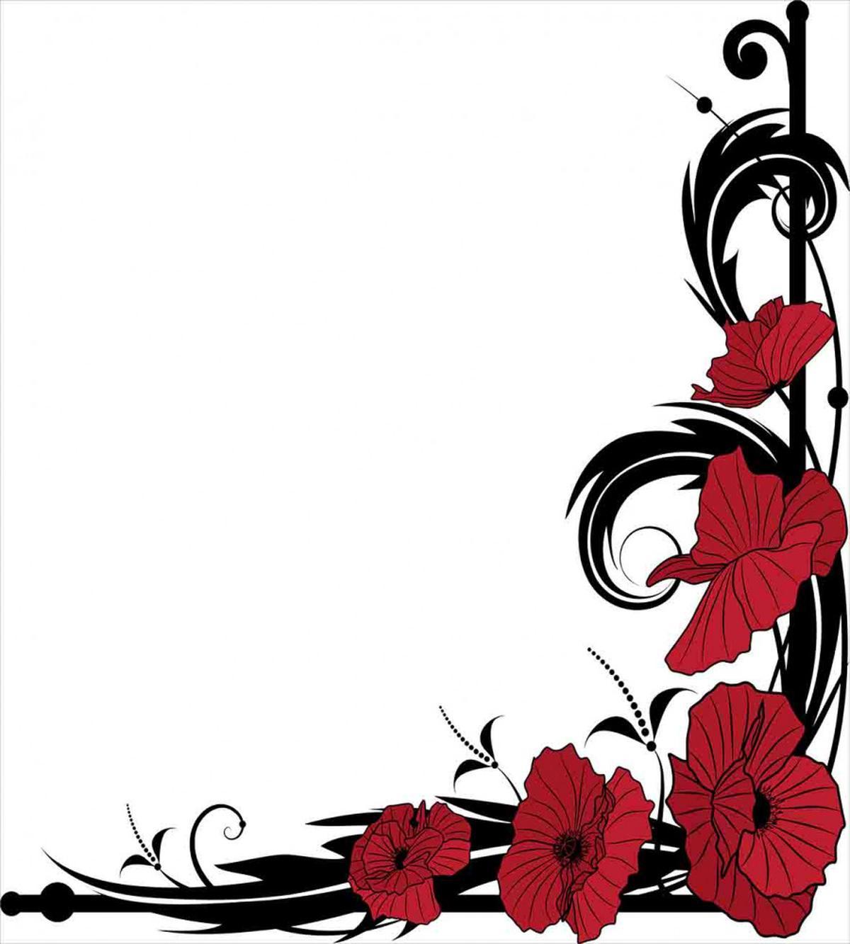 Poppy Bouquet — Pattern