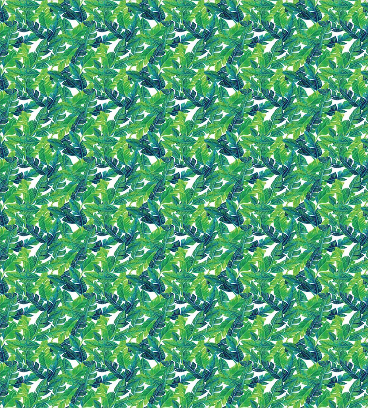 Lush Tropical Leaves — Pattern